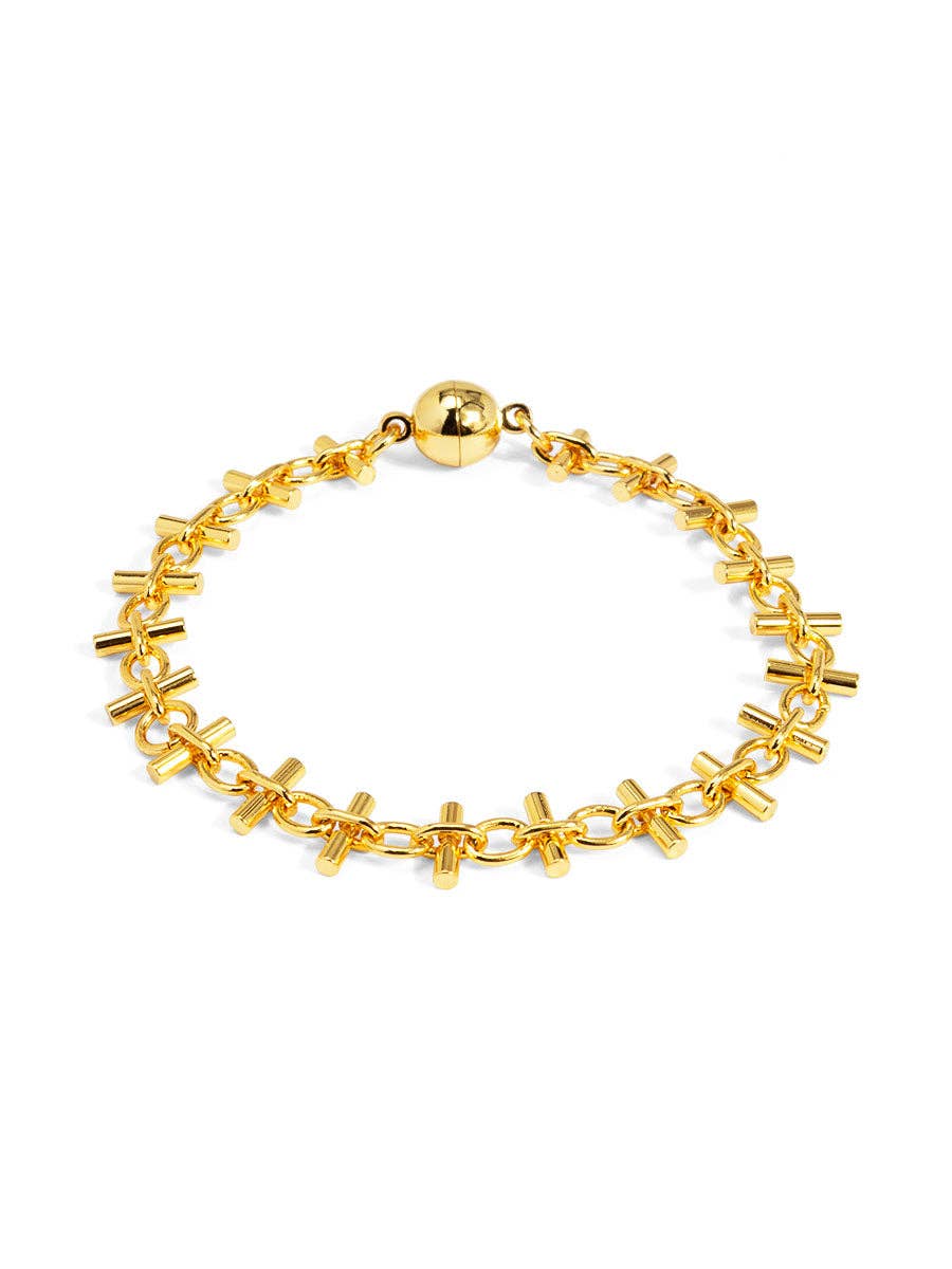 Bar Link Magnet Bracelet