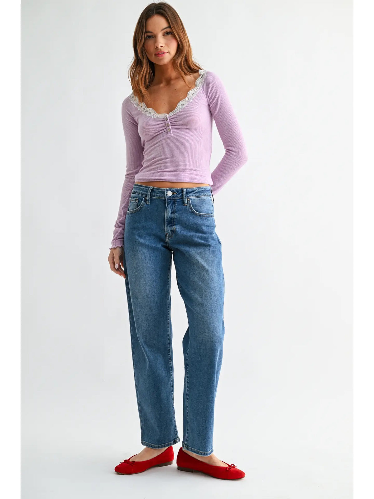 Coralia Straight Leg Jean