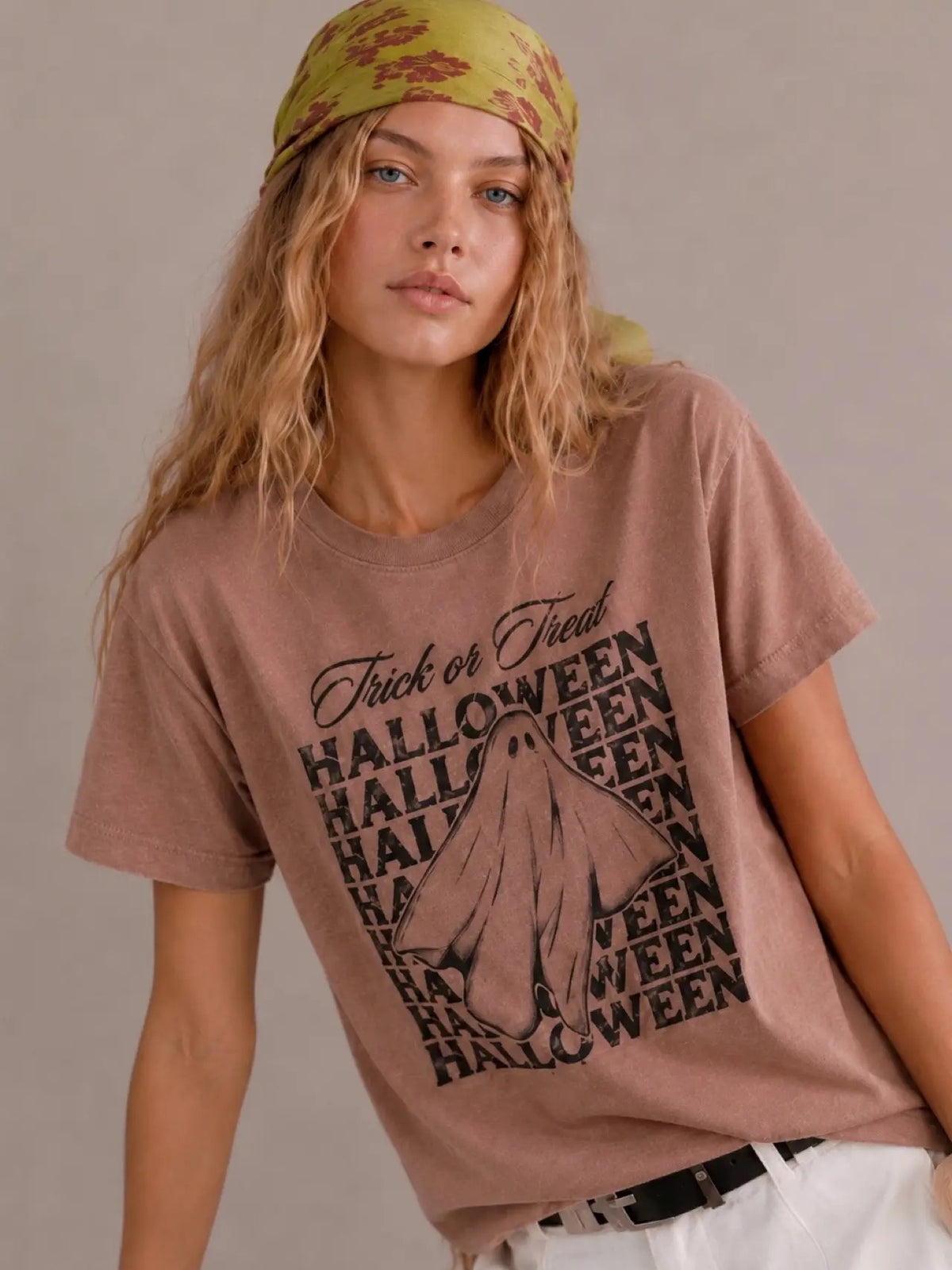 Ghost Halloween Graphic Tee