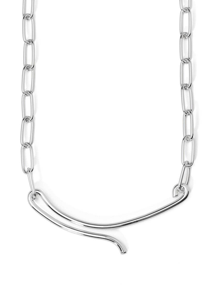 Arc Link Collar Necklace