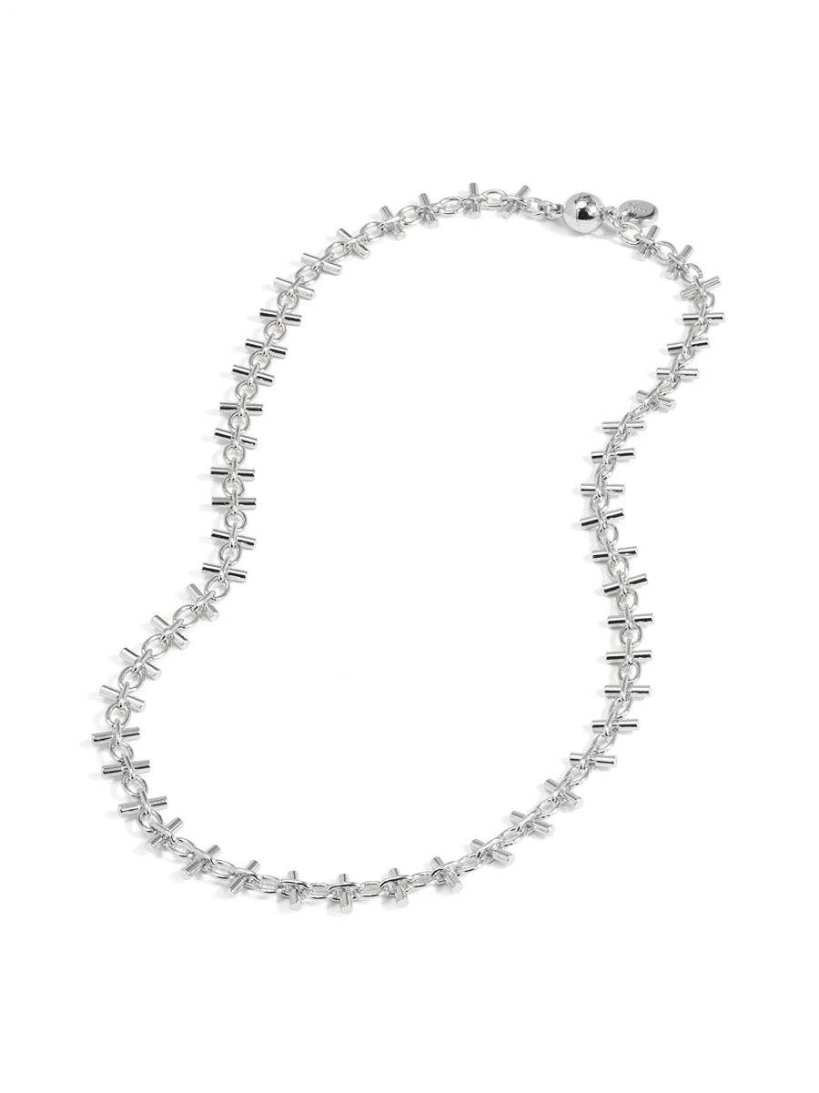 Bar Link Magnet Necklace